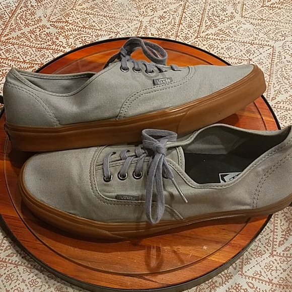 Vans Other - Men's light gray canvas Vans sneakers